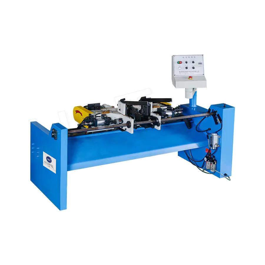 Afschuinmachine met dubbele kop voor lang materiaal
